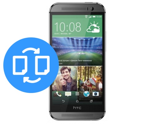 Замена камеры HTC One (M8i)